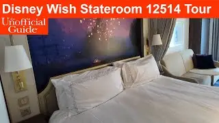 Disney Wish Stateroom Tour Category 3A Concierge Family Oceanview Stateroom with Verandah 12514