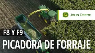 Cosecha de forraje de nueva generaci&oacute;n: picadoras de forraje autopropulsadas F8 y F9 John Deere