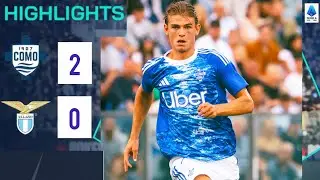 Como-Lazio (2-0) Gli Highlights | Serie A 2025 | como vs lazio oggi 