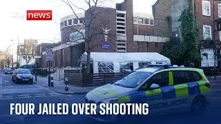 Four jailed over Euston church funeral drive-by shooting that left two with life-changing injuries