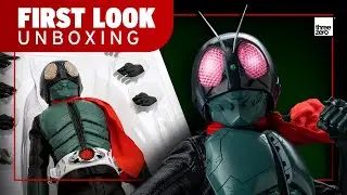 Распаковка фигурки Threezero Shin Masked Rider FigZero | Первый взгляд