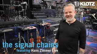 KLOTZ the signal chains - HANS ZIMMER LIVE - with guitar tech Eric Gjerdrum