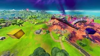FORTNITE - GOLD CUBE (THE QUEEN) FLIPPING 3X HEADING TO (BELIEVER BEACH ) CUBE (BELVIN) - CUBE WATCH