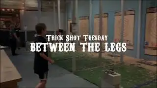 Anarchy Axe Throwing - Trick Shot Tuesday - Between the Legs