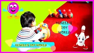 kids videos for kids | Kids Pretend Play Indoor Bowling for kids | pretend play bowling toy set