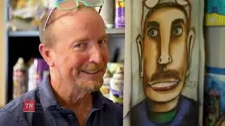 Celebrating Joey's Art for Autism Month (Video Description Included)