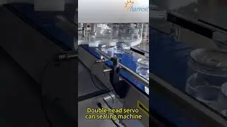 Double head servo can crimper machine, High spped can seamer equipment