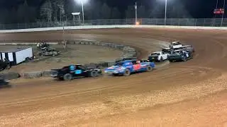 A little bit of Dirt Track Action at Big South Fork Raceway in Scott County Tennessee