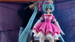 360 hours of lifesized action figure miku printing 