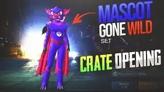 [ PUBG MOBILE ] SEASON 9 - CRATE OPENING FOR MASCOT GONE WILD SET ! COUNT BACKPACK ! HOW LUCKY I M ?