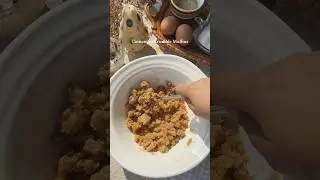 Easy Cinnamon Crumble Topping Recipe | Cinnamon Streusel Topping for muffins #cozybaking