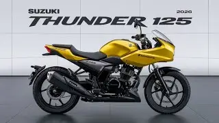 &laquo;Suzuki Thunder 125 2026 года &mdash; мини-зверь, который перехитряет большие мотоциклы! Wheel Rev&raquo;