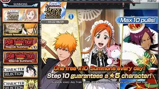 Bleach Brave Souls - Free Seasonal Brave Souls Summons January 2024 (main)