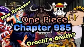 One Piece Chapter 985 | New Onigashima Project | Manga (ENGLISH) NEW RELEASE!