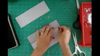 Como fazer uma caixa de cartonagem aula 1 para iniciantes