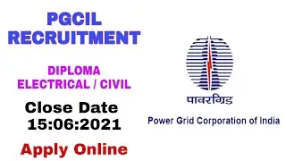 PGCIL Diploma Tranee | Recruitment 2021 | MY KARMAKSHETRA
