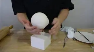 How to Cover a Foam Ball with Fondant EICD