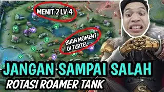 Cara Rotasi Roamer Tank Yang Benar | Mulai Dari Ganking,Bikin Moment,Cover Dan Juga Zoning 