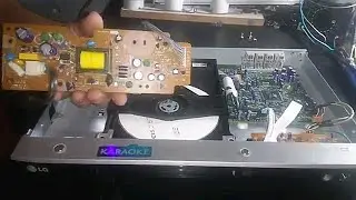 🔵 DVD LG Chegou parado, não funciona nada