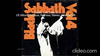 Все издания альбома (LP) - Black Sabbath - Vol 4 Часть 39