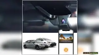 Fitcamx 4K Dash Cam for Toyota Corolla 20172024 11th12th Gen SedanHatchAltis Suzuki Swace Seamless