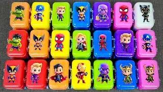 Unboxing Marvel Slime Surprise! Spider-Man, Hulk & More in Mini Suitcase ASMR!