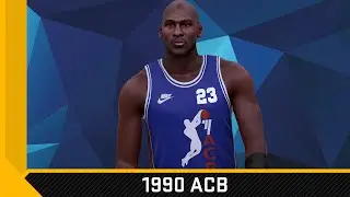 NBA 2K16 1990 ACB Spain Nike Jersey Tutorial (Michael Jordan)