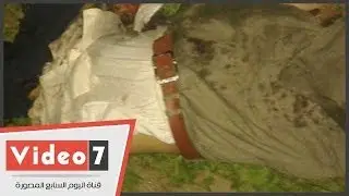 بالفيديو .. الإسعاف تنقل جثتى منفذى انفجار قنبلة 