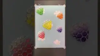Hot Air Balloon Art with Bubble Wrap | DIY Craft Idea