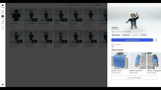 mon nouveaux skin dans roblox+  mes amis qui veux ganier des robux ajouter moi