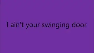 Lyrics to Swingin Door by Eden's Edge