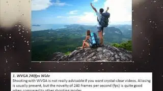 Action Camera Shooting Modes