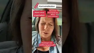 Guter Umgang mit Wehen- Das Atmen - Geburtsatmung