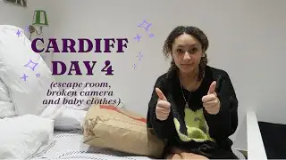 Lesbians Explore Cardiff - DAY 4! *Baby Shopping, Escape Room and BROKEN CAMERA*