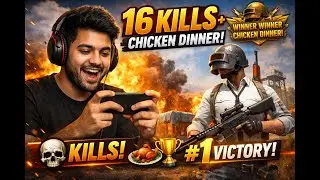 16 Finishes Gameplay🎮 RoushanX Gaming | Epic Gameplay & Live Streams