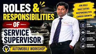 Roles & Responsibilities of Service Supervisor