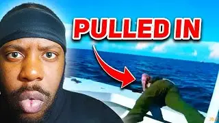 DJReactsTV Reacts To Man Tries Drowning Officer in Horrifying Moment