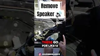infiniti g37 front speaker removal (Part 1) #infiniti #g37 #shorts