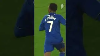 Fatawu with a Pusk&aacute;s Award contender! 🤯 #EFL #Football #Goal