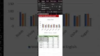 How to Create a Bar Chart in Excel &ndash; Step by Step
