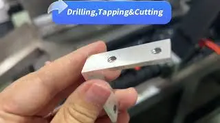 Aluminum Corners Holes Drilling,Tapping and Cutting Automatic Machine, Aluminum Corners Machine