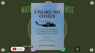 Retired USMC Colonel Robert Wemheuer with &ldquo;Unlike No Other&rdquo;
