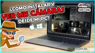 Como instalar y ver mis c&aacute;maras desde mi PC Windows o Mac - Tutorial SmartPSS Dahua Saxxon