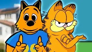 {100 HOUR CHALLENGE} Cool Cat vs. Garfield - Rap Battle