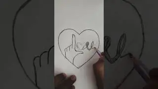 Love style symbol || love style Drawing kese banaye #drawing #shorts #viral #youtubevideo 