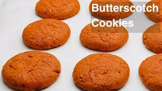 Butterscotch cookies easy recipe