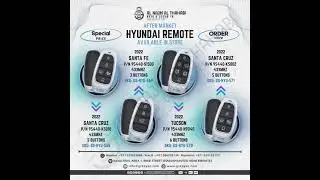 Hyundai Smart Remote Keys / A new Aftermarket products🤩 Order Now!