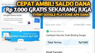 CEPAT AMBIL! SALDO DANA Rp 7.000 GRATIS EVENT GOOGLE PLAYZONE APK DANA - MOBILE LEGENDS