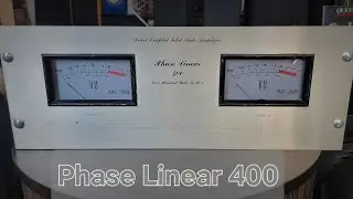 Phase Linear 400 and Chicago Speakerworks Trinary Loudspeakers