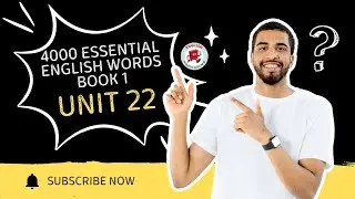 4000 Essential English Words &ndash; Book 1 Unit 22 | Boost Vocabulary & Speak Like a Native💫💯📚